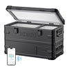 ICECO APL35 Aluminum Dual Zone 37QT Portable Cooler Black