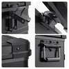 ICECO APL35 Aluminum Dual Zone 37QT Portable Cooler Black
