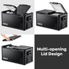 ICECO VL90 Pro Dual Zone 95QT Portable Cooler Black