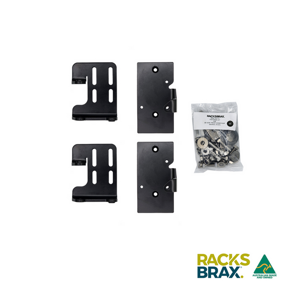 Racksbrax XD Side Twist Bracket - Short (Double)