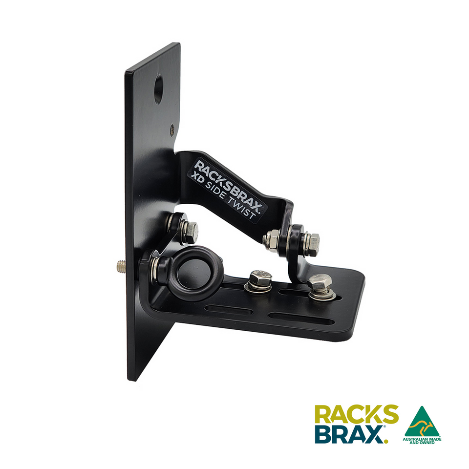 Racksbrax XD Side Twist Bracket - Short (Double) [R]