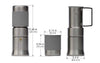 nCamp Kitchen to Go 5 Piece (Stove, Prep, Adapter, Case, Café)