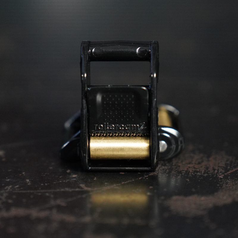Rollercam 0.75in Black Finish Cam Buckle (Pack of 1)