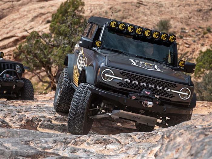 ICON 2021-2023 Ford Bronco, Hoss 1.0 Pkg, Rear, 1.5-2.25inch Lift, 2.5 EXP Series Coilover