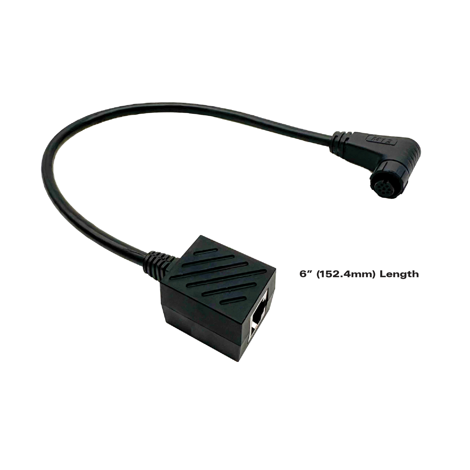 E360 CAN Bus to Victron Communication Adapter Cable: 300mm M12 Connector to RJ45 Jack [A]