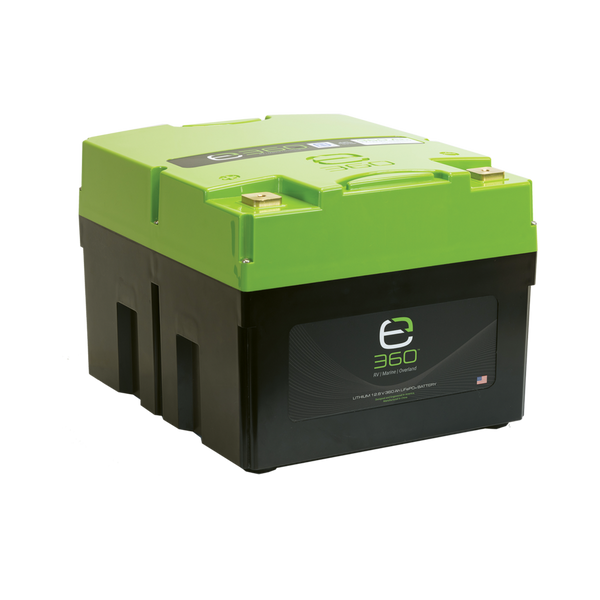 E360 12.8V 368Ah LiFePO4 Deep Cycle Battery with Bluetooth. [A]