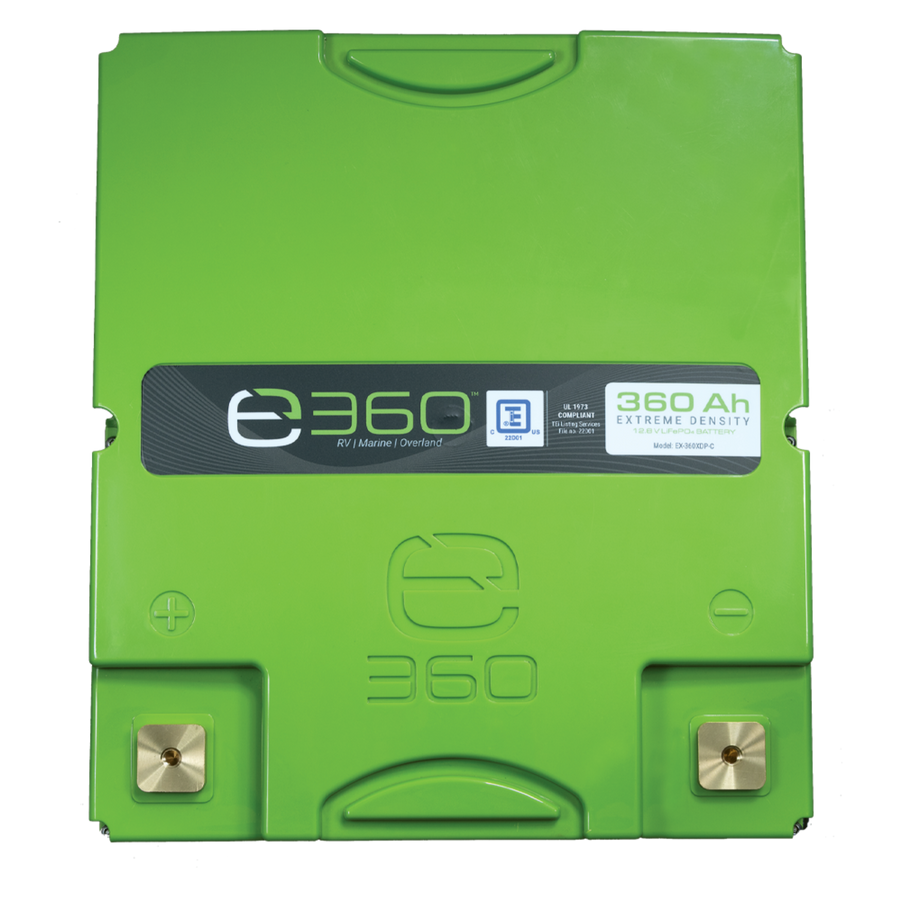 E360 12.8V 368Ah LiFePO4 Deep Cycle Battery with Bluetooth. [A]