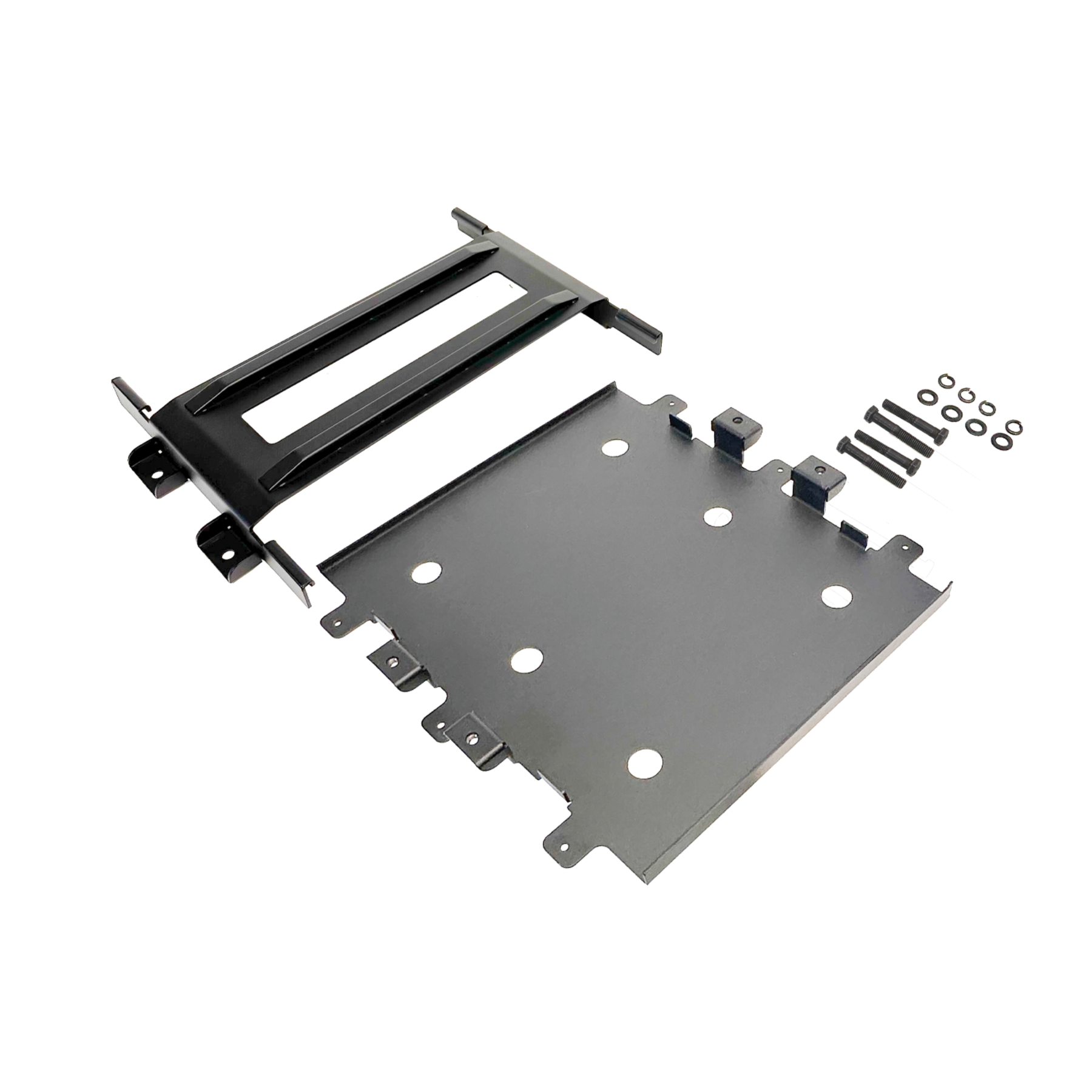E360 EX2 Base Tie Down System. Compatible with EX2 Edge series batteries. For multiple battery installations, use this base kit along with the appropriate add-on kit. [A]
