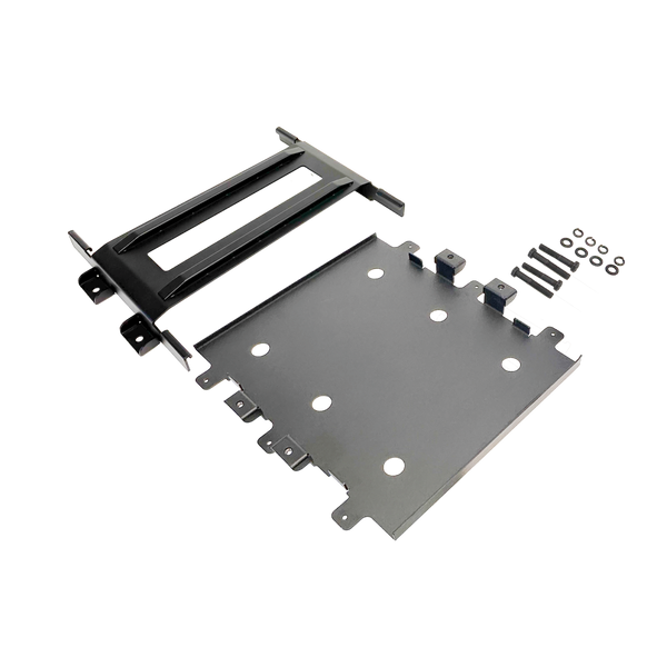 E360 EX2 Base Tie Down System. Compatible with EX2 Edge series batteries. For multiple battery installations, use this base kit along with the appropriate add-on kit. [A]