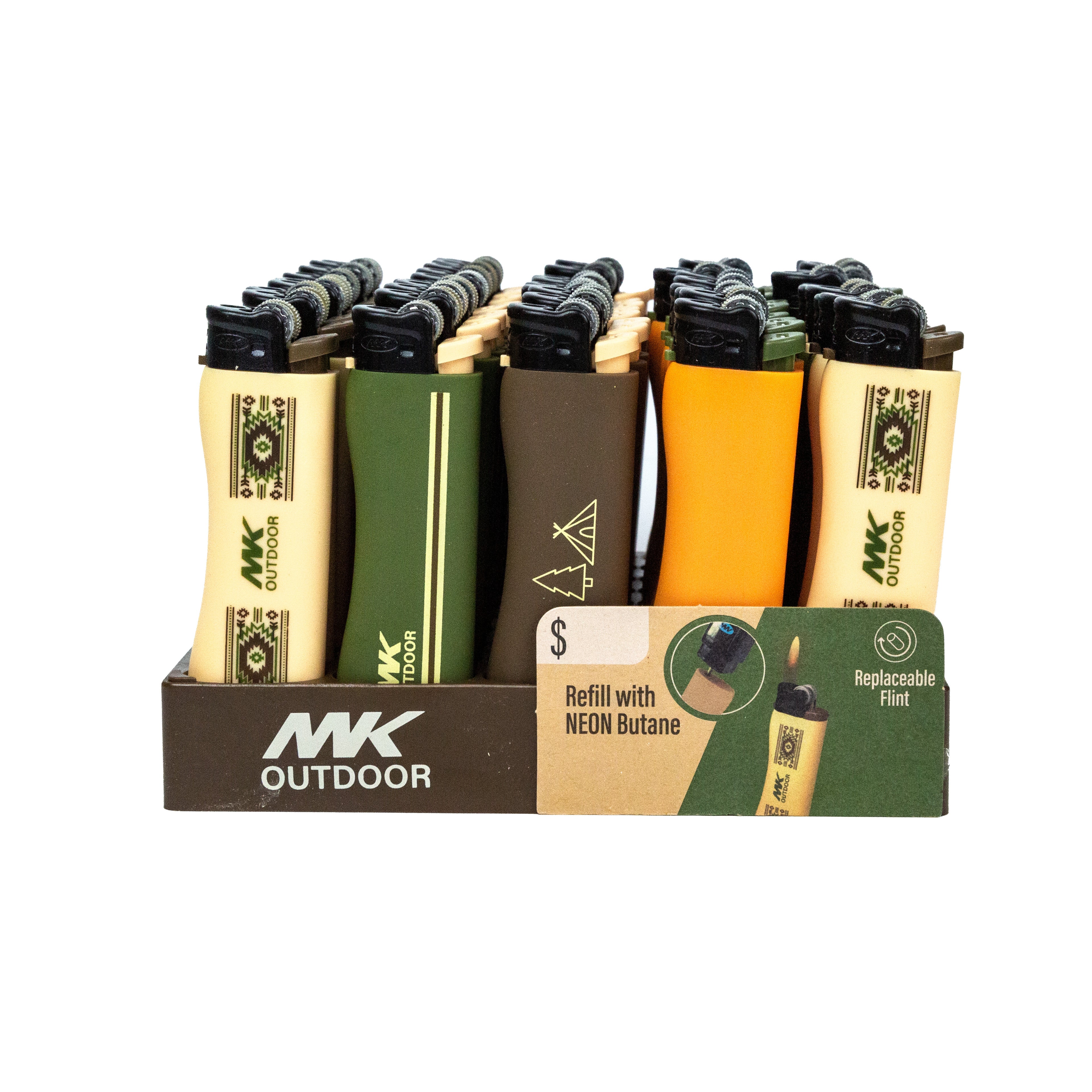 MK Outdoor Eco Pocket Lighter (Box of 50)