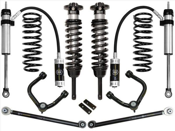 ICON 2010-2024 Toyota 4Runner/2010-2014 Toyota FJ Cruiser, 0-3.5 inch Lift Stage 4 Suspension System, Tubular UCA