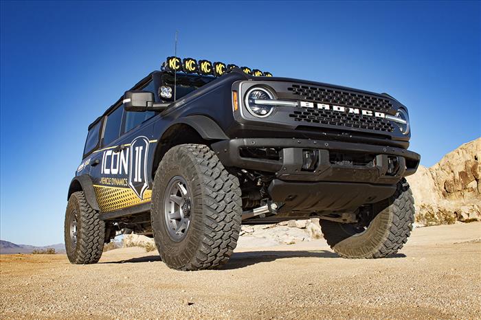 ICON 2021-2023 Ford Bronco, Rear, 1.25-3 inch Lift, V.S. 2.5 Series Coilover Kit, Internal Reservoir, Heavy Rate Spring