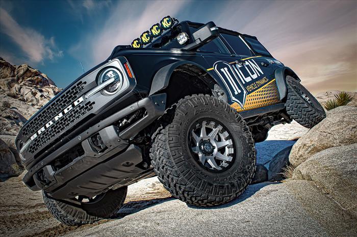 ICON 2021-2023 Ford Bronco, Rear, 1.25-3 inch Lift, V.S. 2.5 Series Coilover Kit, Internal Reservoir, Heavy Rate Spring