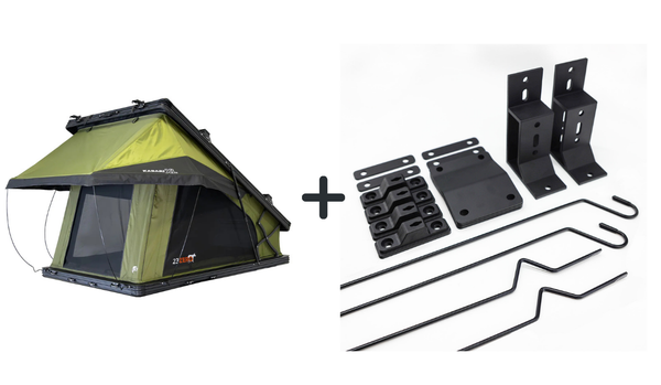 Kabari XL Hardshell Tent + Awning Mount Kit + Ext Window Pole Kit
