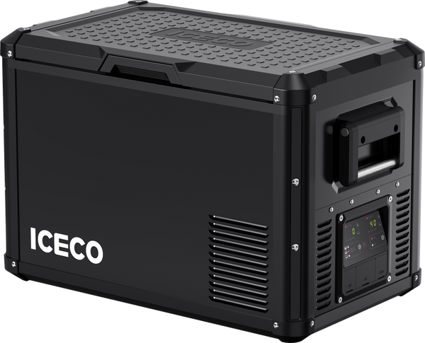 ICECO VL45 Pro Dual Zone 45QT Portable Cooler Black