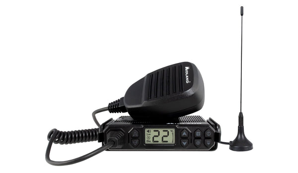 Midland Micro Mobile 5 Watt GMRS Radio with Weather and Magnetic Mount Antenna [A]