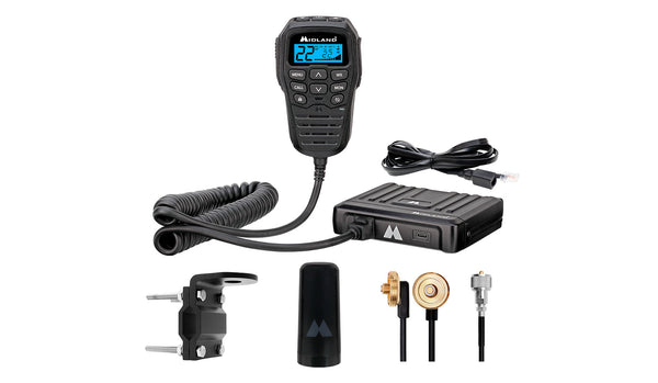 Midland Micro Mobile 15 Watt GMRS Radio Bundle [A]