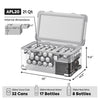 ICECO APL20 Aluminum Single Zone 21QT Portable Cooler Silver