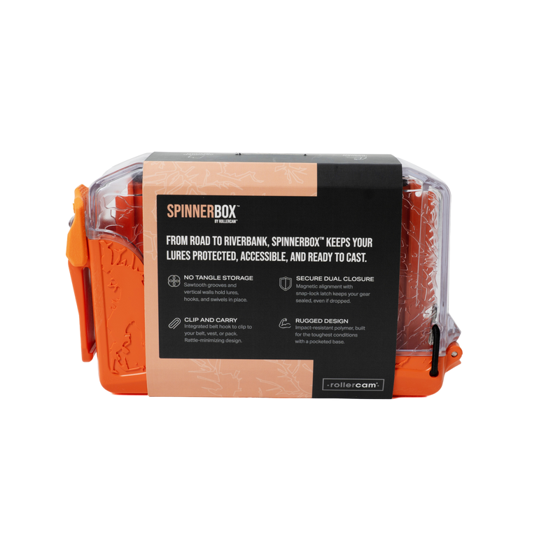 Rollercam Orange Spinnerbox (Pack of 1)