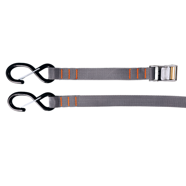 Rollercam 1in Gray Hook End 4ft (Pack of 2)