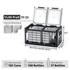 ICECO VL90 Pro Dual Zone 95QT Portable Cooler Black