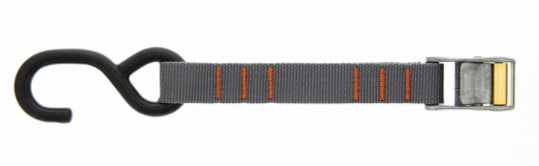 Rollercam Tie Down Strap With Hook End 2 Pack 6'