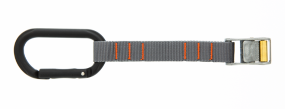 Rollercam Tie Down Strap With Carabiner End 2 Pack 9'