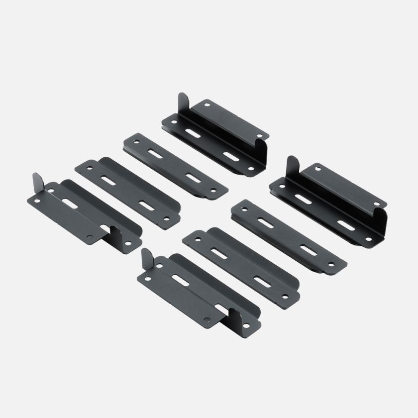 REDARC Solar Panel Bracket to suit ARB Base Racks and Rhino-Rack Steel Mesh systems - 4 PACK