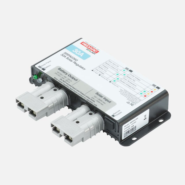 REDARC 30 AMP SOLAR REGULATOR - ANDERSON CONNECT