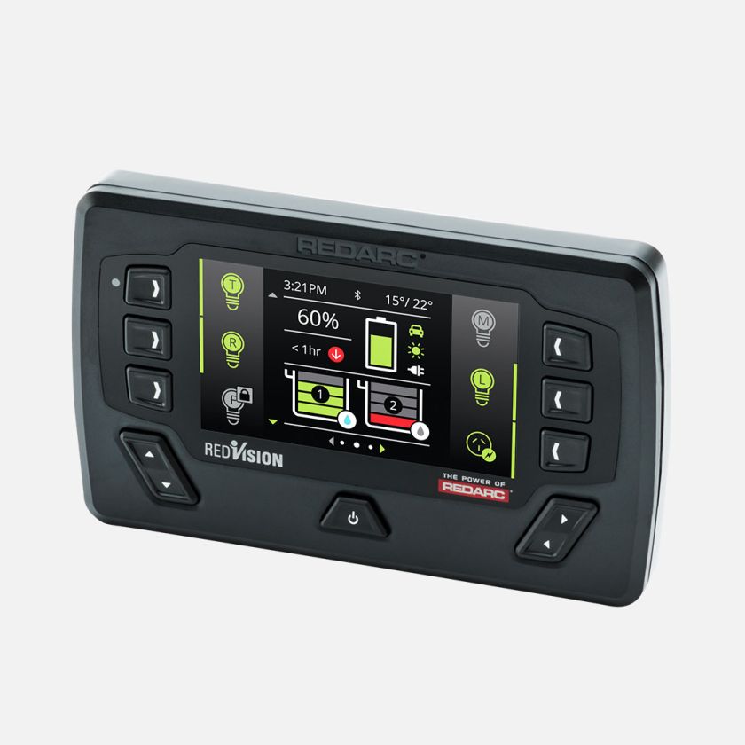 REDARC REDVISION DISTRIBUTION MODULE + REMOTE MONITOR [A]