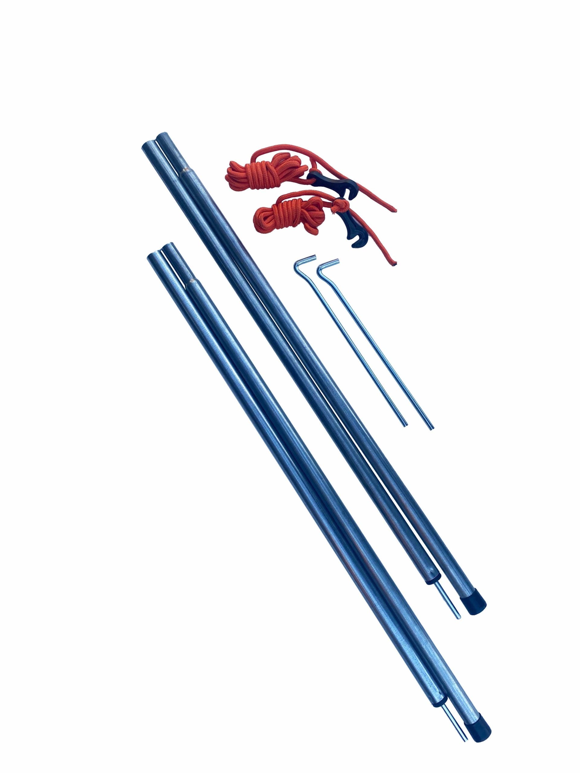 Swag Awning Pole Set – Adjustable 29.5 to 54 inches