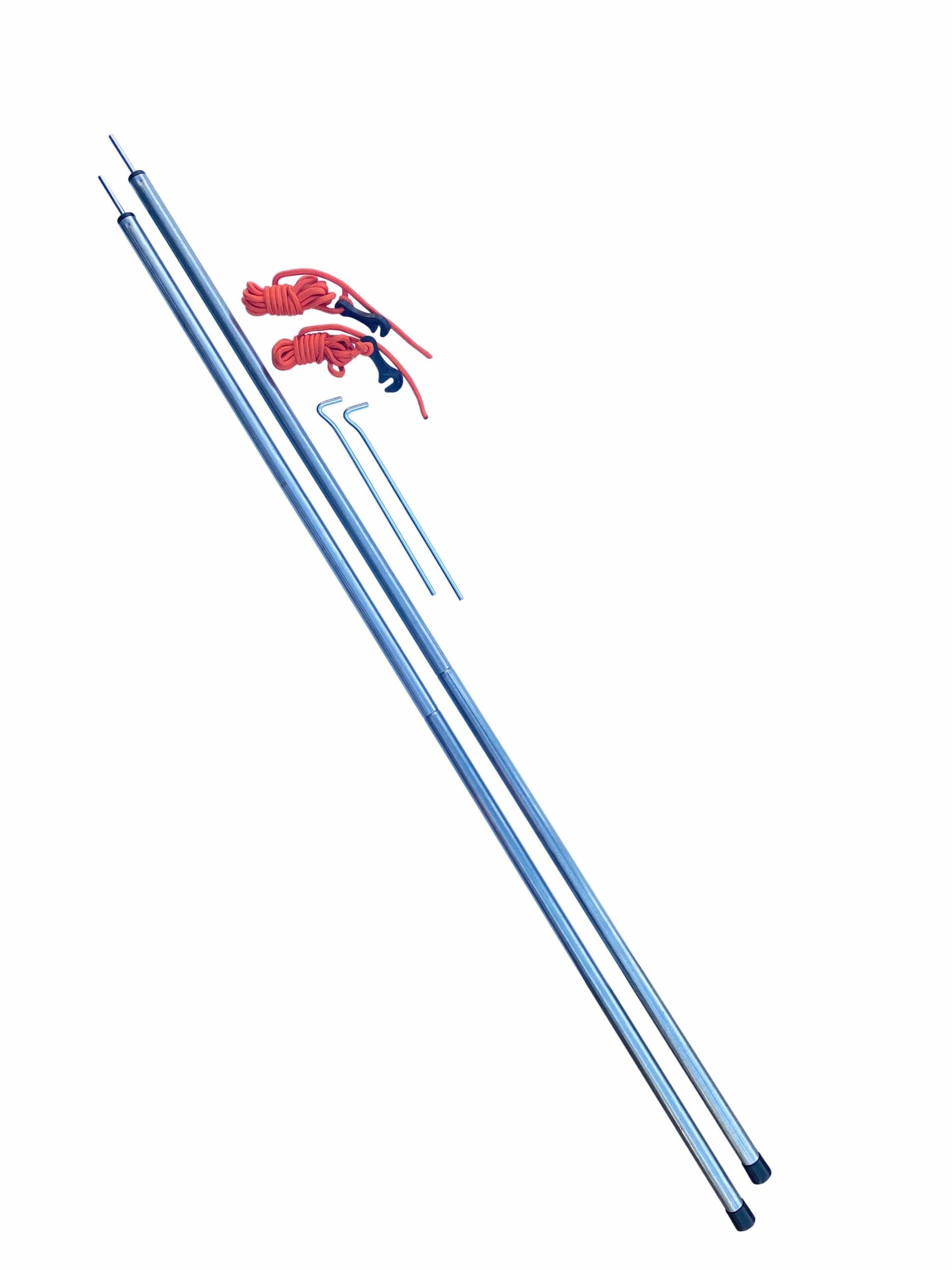 Swag Awning Pole Set – Adjustable 29.5 to 54 inches