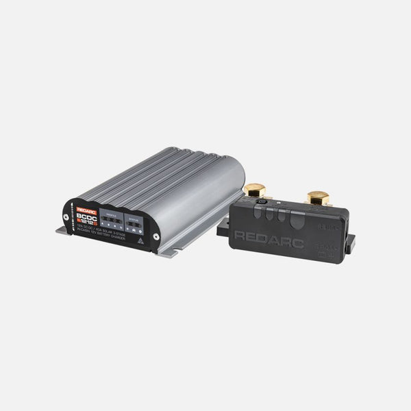 REDARC TRAILER BATTERY 12V, 12A DC/DC WITH INTERNAL 40A MPPT SOLAR CONTROLLER CHARGING KIT